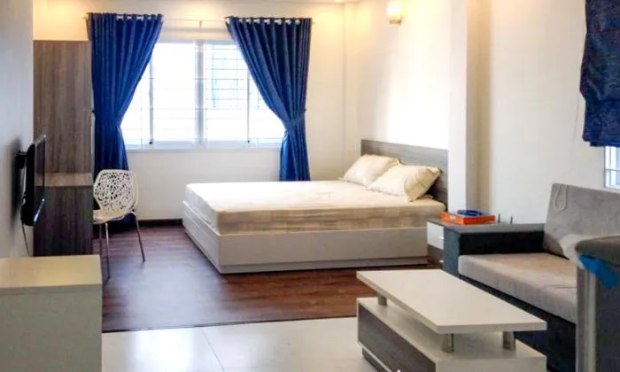 Very Nice and New Studio Serviced Apartment For Rent District 1 HCM City 40sqm 370 USD/month