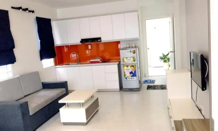 Very Nice and New Studio Serviced Apartment For Rent District 1 HCM City 40sqm 370 USD/month