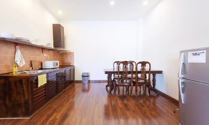 Nice Wooden Style One Bedroom Apartment For Rent in Dakao District 1 HCMC 55sqm 600 USD/month