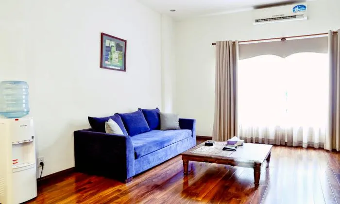 Wooden Style One Bedroom Serviced Apartment in District 1 HCMC 60sqm 650 USD/month