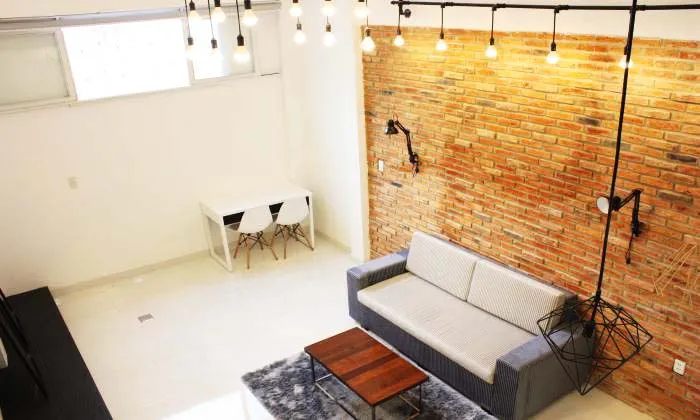 Charming Brand New One Bedroom Serviced Apartment on Ky Con St, Dist1 60sqm 600 USD/month