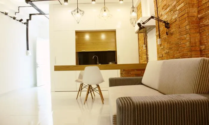 Brand New Amazing One Bedroom Serviced Apartment For Rent on Ky Con St 55sqm 600 USD/month