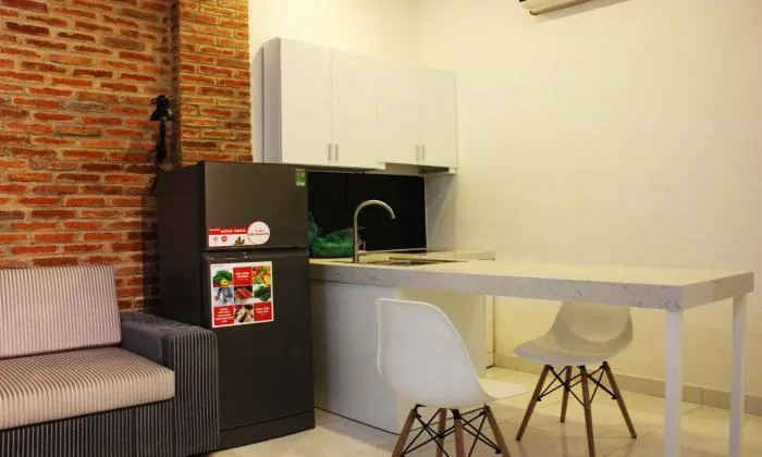 Modern Interior Studio Serviced Apartment For Rent Near BenThanh Market 40sqm 500 USD/month