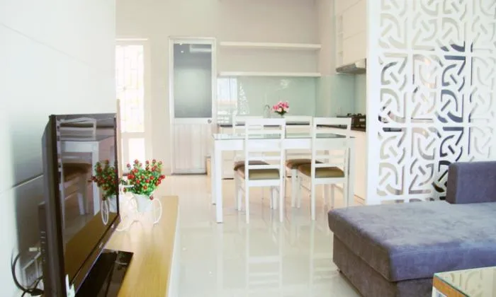 Top Floor One Bedroom Serviced Apartment For Lease in District 1 HCMC 70sqm 650 USD/month