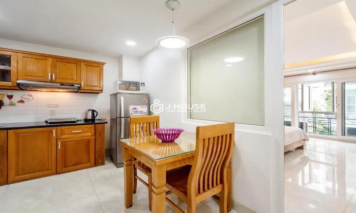 One Bedroom Serviced Apartment For Rent in Nguyen Thai Binh Street District 1 HCMC 45sqm 550 USD/month