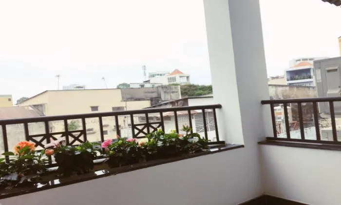 One Bedroom Serviced Apartment With Stunning Balcony in District 1 HCMC 50sqm 600 USD/month
