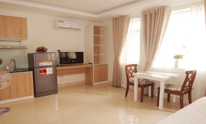 Cool Decoration Studio Apartment Homes For lease in District 1 Ho Chi MInh City 40sqm 450 USD/month