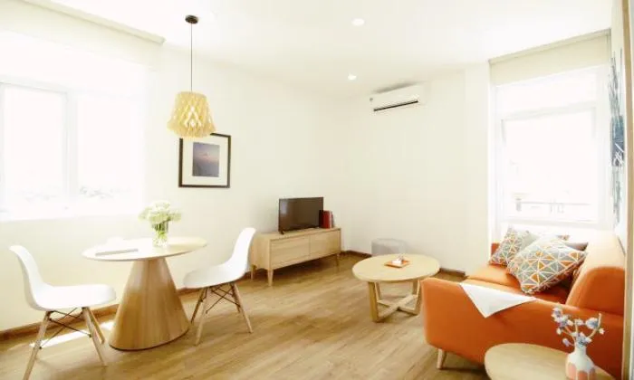 Cool Style One Bedroom Serviced Apartment in Nguyen Trai  St District 1 HCM City 45sqm 550 USD/month
