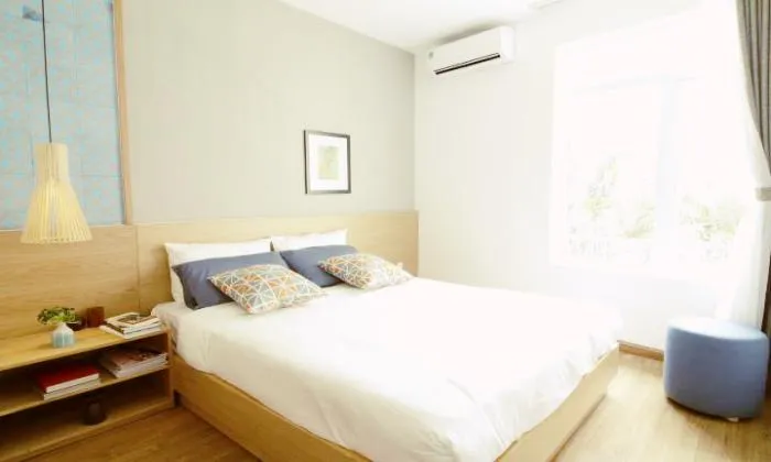 Cool Style One Bedroom Serviced Apartment in Nguyen Trai  St District 1 HCM City 45sqm 550 USD/month
