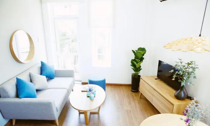 Cool Style One Bedroom Serviced Apartment in Nguyen Trai  St District 1 HCM City 45sqm 550 USD/month