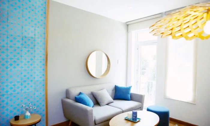 Cool Style One Bedroom Serviced Apartment in Nguyen Trai  St District 1 HCM City 45sqm 550 USD/month