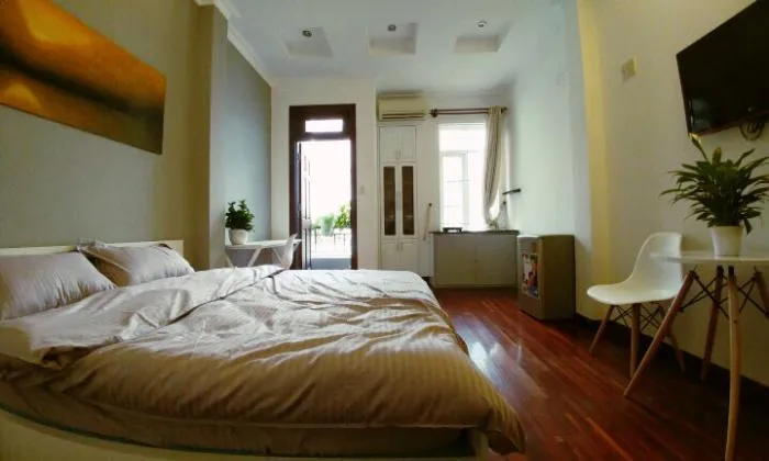 Amazing Decoration Studio Serviced Apartment in Central District 1 HCMC 28sqm 650 USD/month
