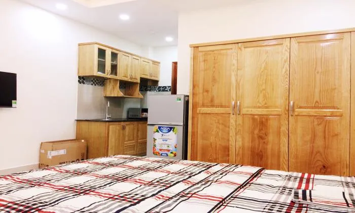 Nice Studio Serviced Apartment For Rent in Center Saigon Vietnam 35sqm 370 USD/month