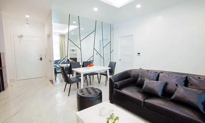 Stunning Two Bedroom Serviced Apartment in Nguyen Van Thu District 1 HCMC 75sqm 1,000 USD/month