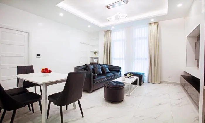 Stunning Two Bedroom Serviced Apartment in Nguyen Van Thu District 1 HCMC 75sqm 1,000 USD/month