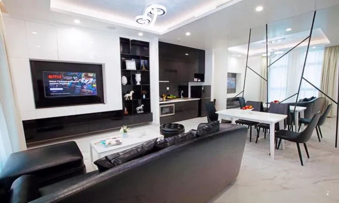 Stunning Two Bedroom Serviced Apartment in Nguyen Van Thu District 1 HCMC 75sqm 1,000 USD/month