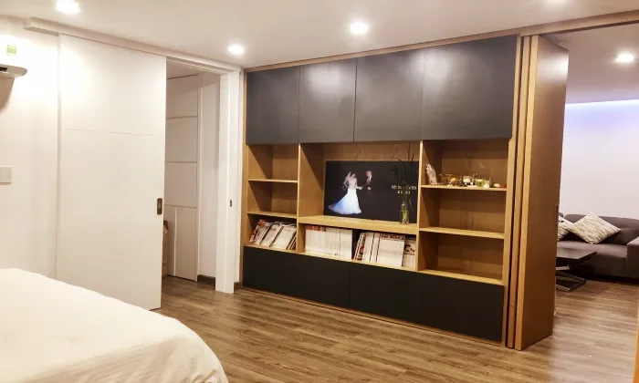High Quality Interior One Bedroom Apartment For Rent in Dakao District HCMC 70sqm 850 USD/month