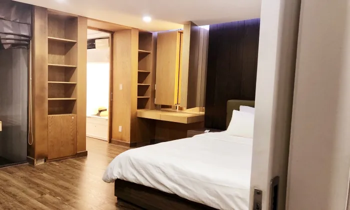 High Quality Interior One Bedroom Apartment For Rent in Dakao District HCMC 70sqm 850 USD/month