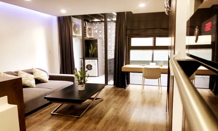 High Quality Interior One Bedroom Apartment For Rent in Dakao District HCMC 70sqm 850 USD/month