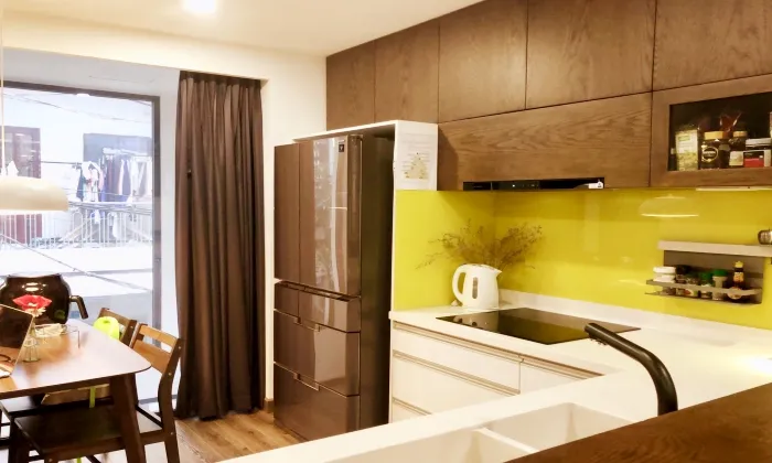 High Quality Interior One Bedroom Apartment For Rent in Dakao District HCMC 70sqm 850 USD/month
