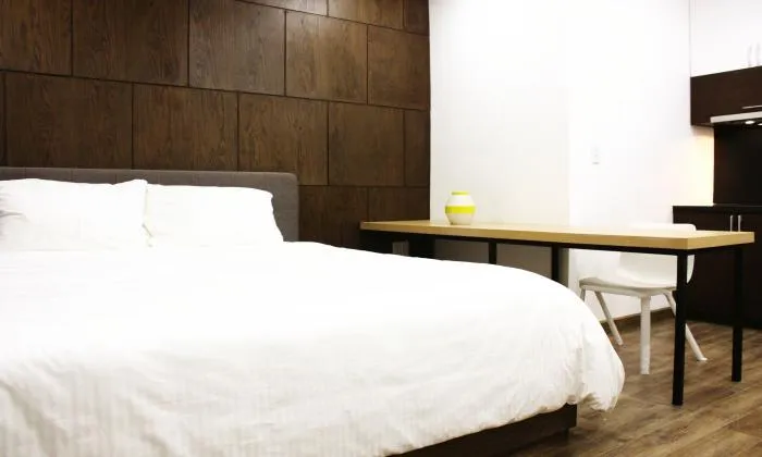 Charming Decoration Studio Serviced Apartment  For Lease in District 1 HCMC 40sqm 650 USD/month