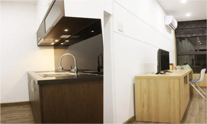Charming Decoration Studio Serviced Apartment  For Lease in District 1 HCMC 40sqm 650 USD/month