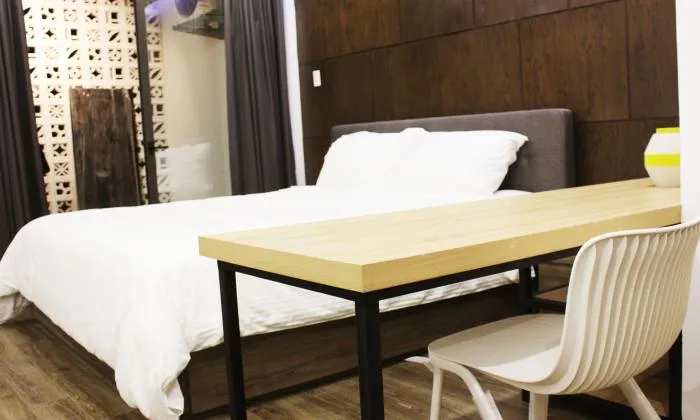 Charming Decoration Studio Serviced Apartment  For Lease in District 1 HCMC 40sqm 650 USD/month