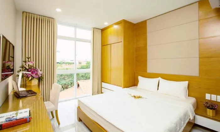 Nice And Clean Studio Serviced Apartment in Nguyen Trai District 1 HCMC 35sqm 550 USD/month