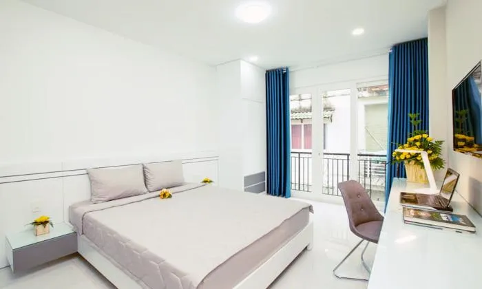 Nice And Clean Studio Serviced Apartment in Nguyen Trai District 1 HCMC 35sqm 550 USD/month