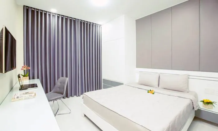 Nice And Clean Studio Serviced Apartment in Nguyen Trai District 1 HCMC 35sqm 550 USD/month