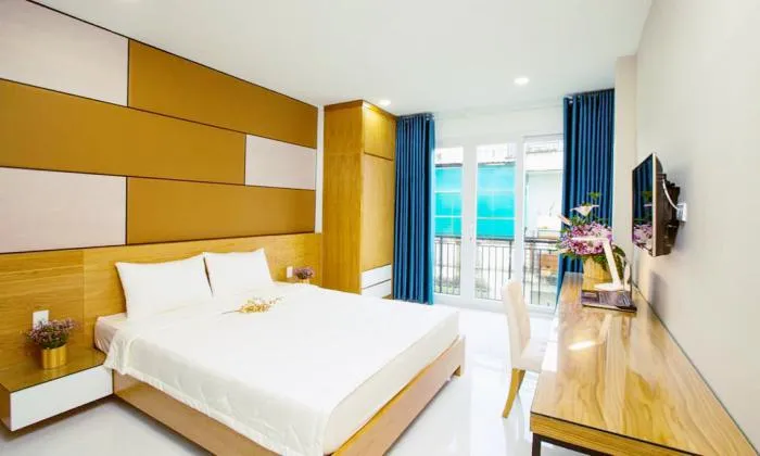 Nice And Clean Studio Serviced Apartment in Nguyen Trai District 1 HCMC 35sqm 550 USD/month