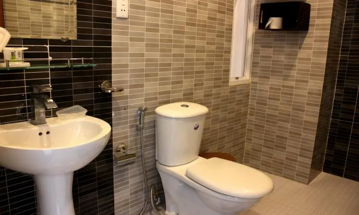 A New Bright Light One Bedroom Serviced Apartment in District 1 HCM City 55sqm 600 USD/month
