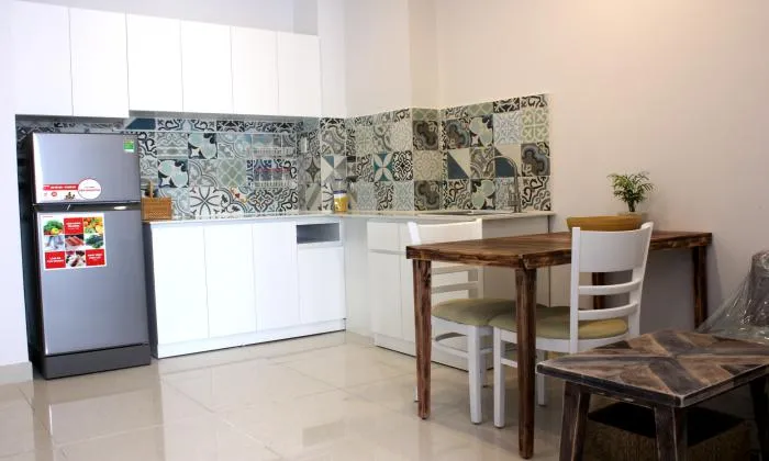Western Designed One Bedroom Serviced For Rent in District 1 HCM City 60sqm 500 USD/month