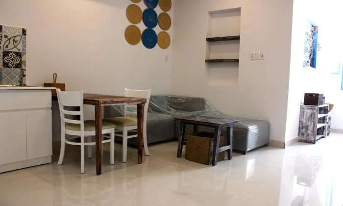 Western Designed One Bedroom Serviced For Rent in District 1 HCM City 60sqm 500 USD/month