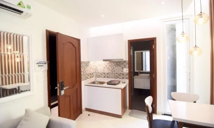 Bright Designed One Bedroom Apartment For Rent in District 1 HCMC 45sqm 500 USD/month