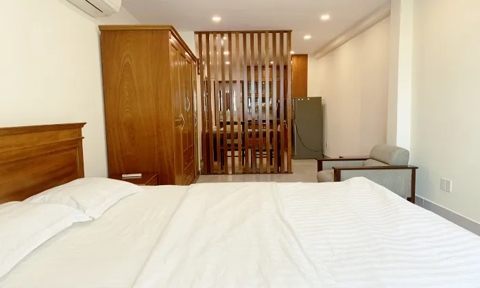 Studio Apartment Full Services in Nguyen Binh Khiem Ben Nghe Ward District HCMC 35sqm 550 USD/month