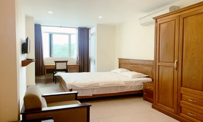 Studio Apartment Full Services in Nguyen Binh Khiem Ben Nghe Ward District HCMC 35sqm 550 USD/month