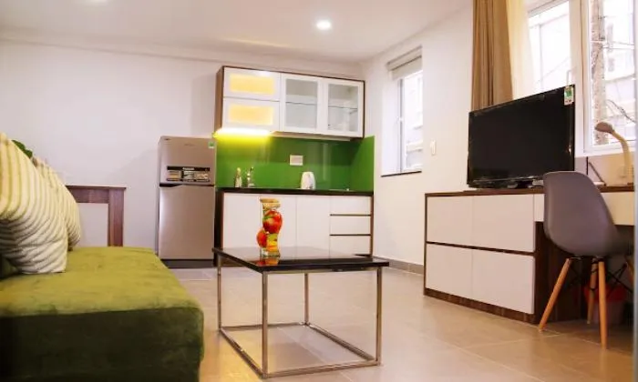 Nice One Bedroom Loft Apartment in Dinh Tien Hoang Street District 1 HCMC 45sqm 600 USD/month