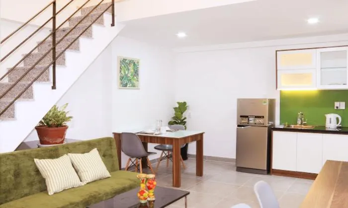 Nice One Bedroom Loft Apartment in Dinh Tien Hoang Street District 1 HCMC 45sqm 600 USD/month