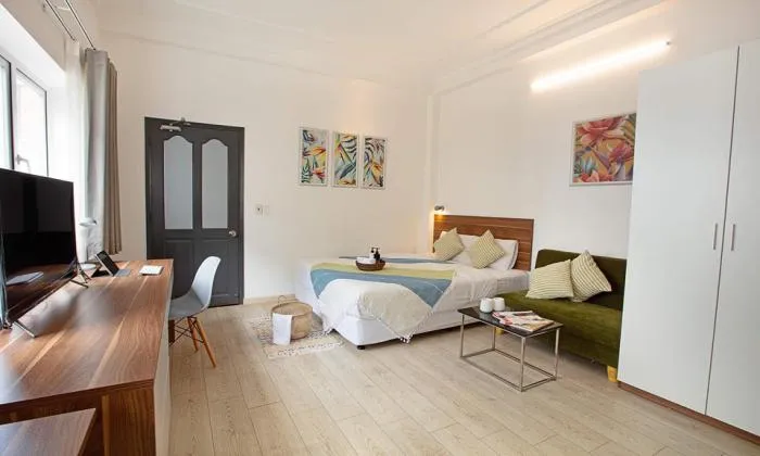 Nice Studio Apartment With Bathtup In Dinh Tien Hoang District 1 Ho Chi Minh Chity 35sqm 500 USD/month