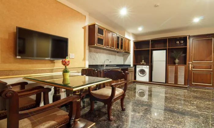 Luxury Serviced Apartment For Rent On Tran Hung Dao Street  HCM City 70sqm 650 USD/month