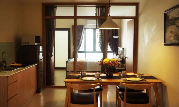 One Bedroom Aspire Saigon Serviced Apartment For Lease in District 1 Ho Chi Minh City 45sqm 630 USD/month