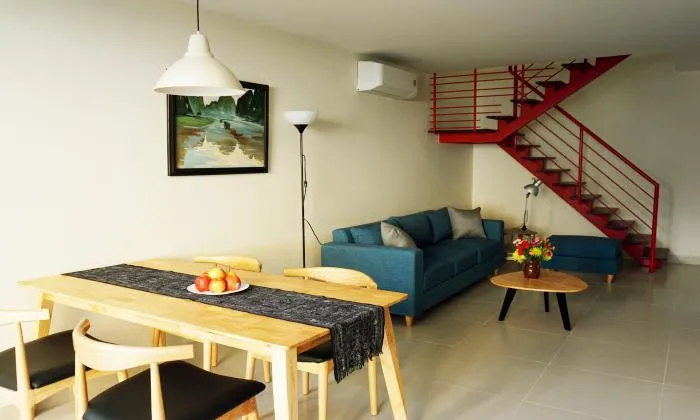 Amazing Duplex One Bedroom Apartment in Center District 1 Ho Chi Minh City 70sqm 600 USD/month