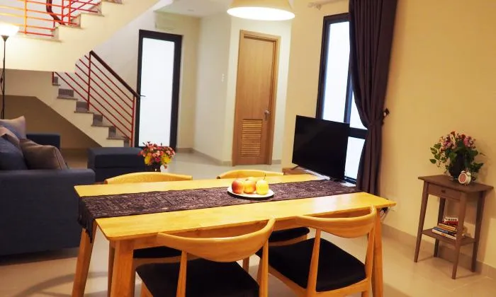 Two Bedroom Duplex Apartment in Nguyen Trai Street District 1 Ho Chi Minh City 80sqm 780 USD/month