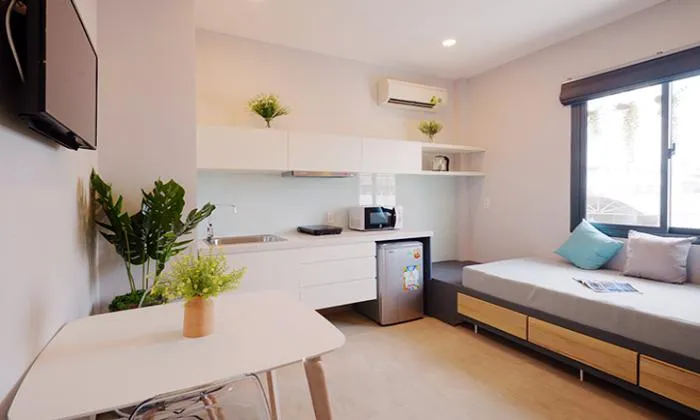 Cute Studio Babylon Garden Serviced For Rent in District 1 Ho Chi Minh City 35sqm 500 USD/month