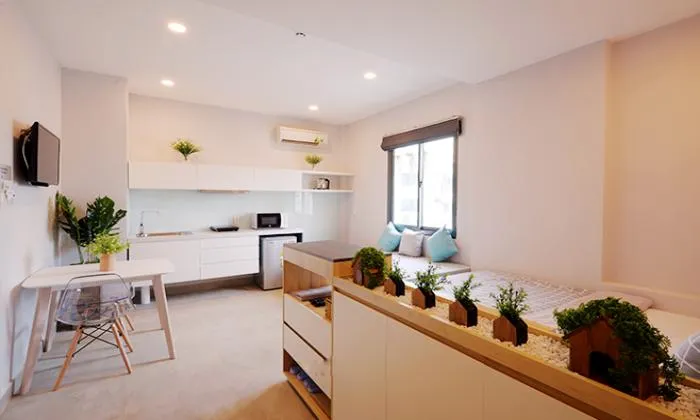 Cute Studio Babylon Garden Serviced For Rent in District 1 Ho Chi Minh City 35sqm 500 USD/month