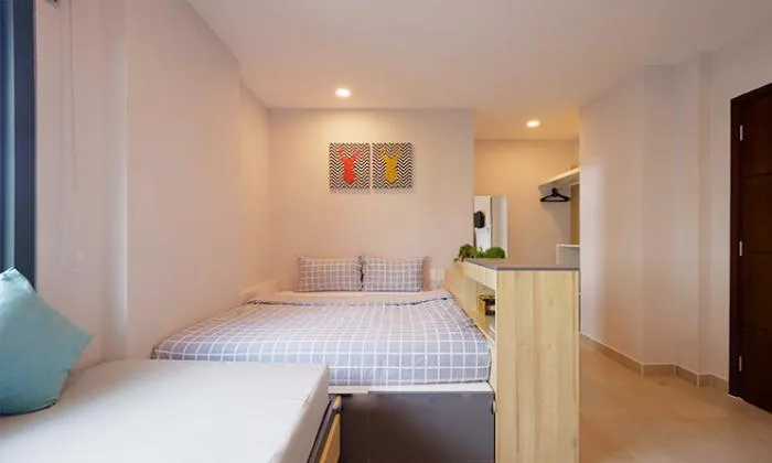 Cute Studio Babylon Garden Serviced For Rent in District 1 Ho Chi Minh City 35sqm 500 USD/month