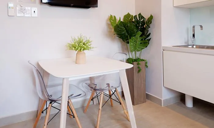 Cute Studio Babylon Garden Serviced For Rent in District 1 Ho Chi Minh City 35sqm 500 USD/month