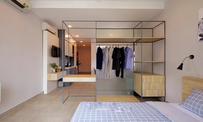 Sunshine One Bedroom Apartment For Rent in District 1 Ho Chi Minh City 45sqm 750 USD/month