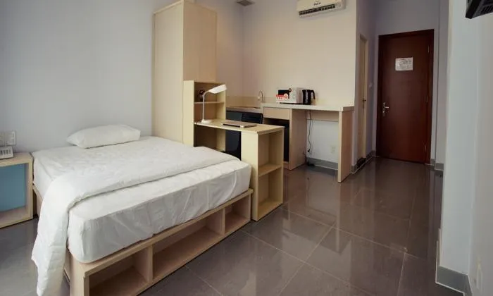 Japanese Style Studio Serviced Apartment For Rent In District 1, HCMC 27sqm 500 USD/month